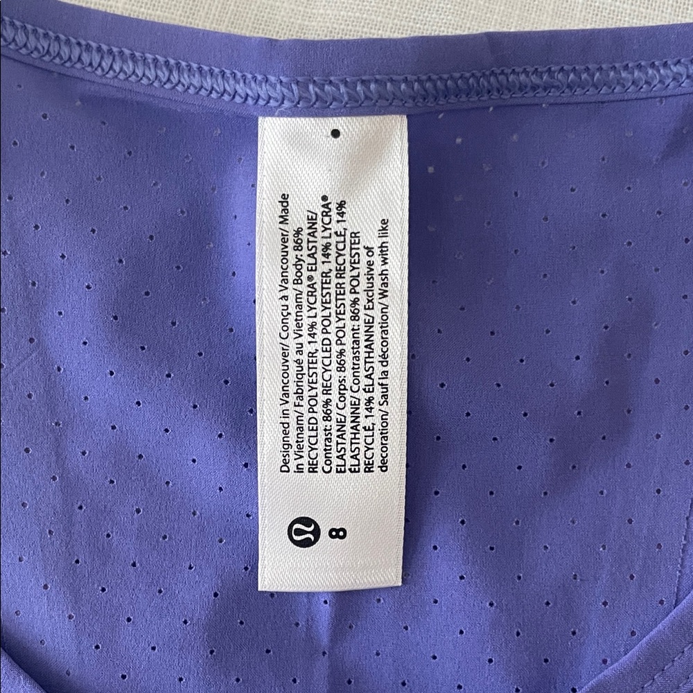 Lululemon Swift Ventilated running Sleeveless Top - Picture 3 of 4